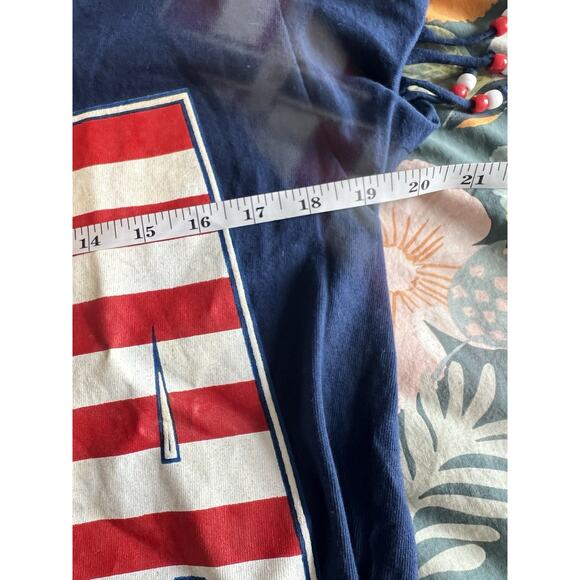 Vintage Tennessee River Gold T-Shirt USA Beaded Medium - Picture 9 of 10